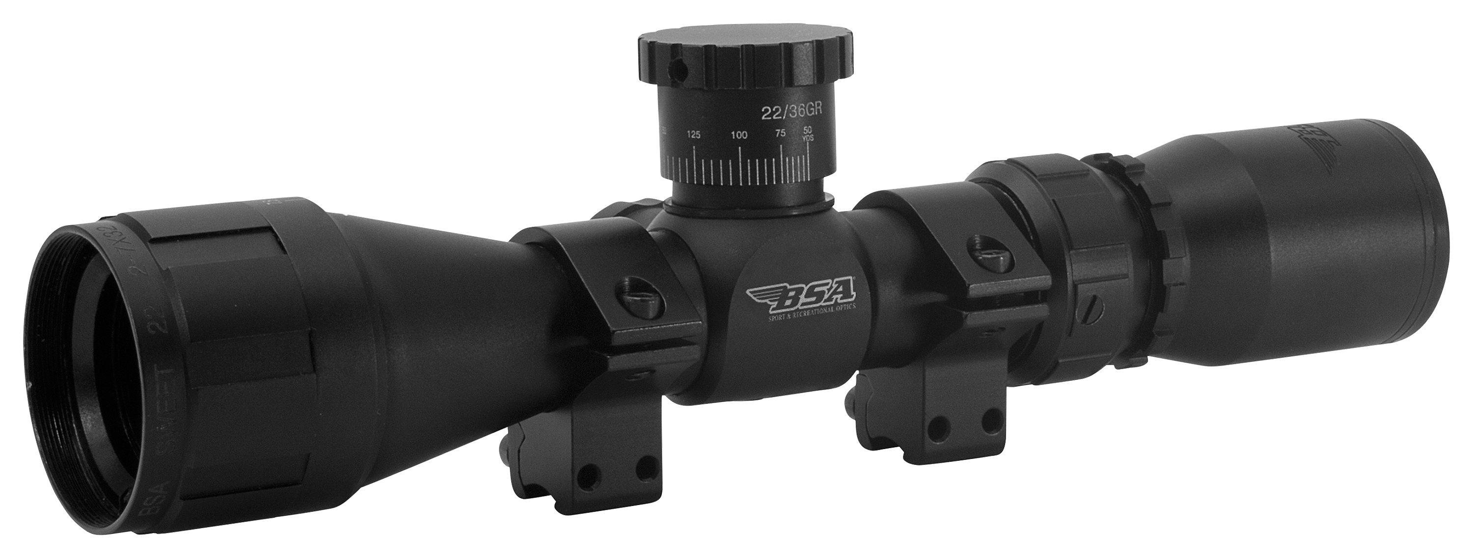 BSA Sweet .22 AO Compact Rifle Scope Bass Pro Shops